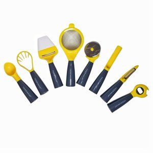 Kitchen Gadget Utensils Set 8pc by Todd English Yellow